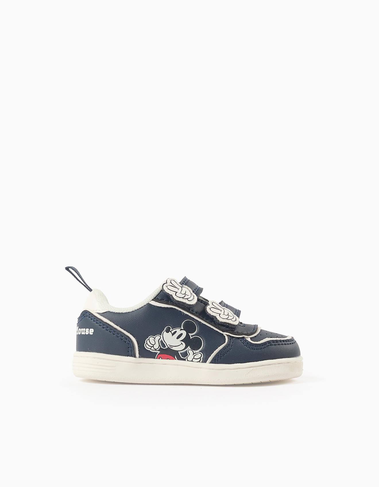 Baskets Avec Fermeture Scratch Mickey Bleu Fonc 30 €