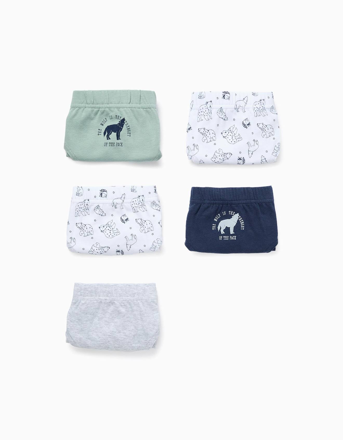 Pack 5 Culottes Multicolore
