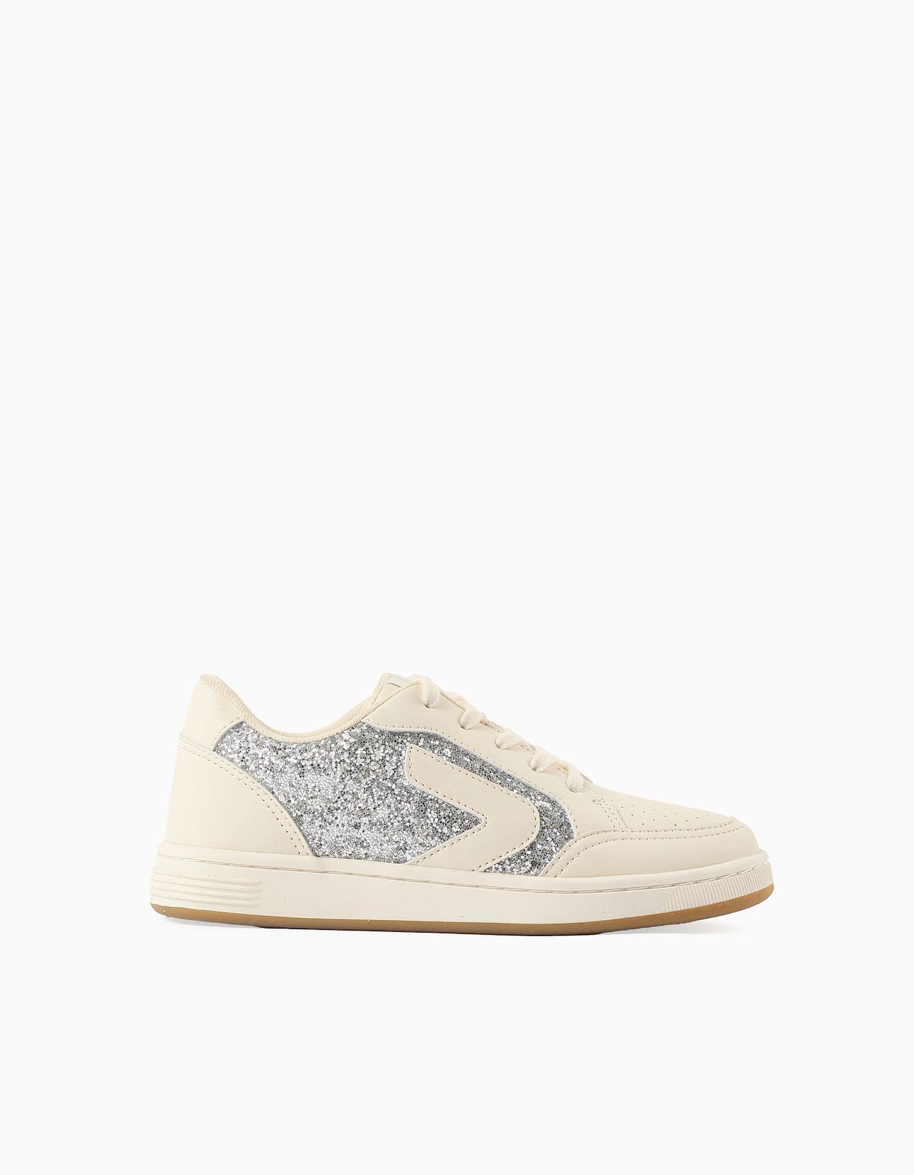 Baskets Avec Glitter Gris