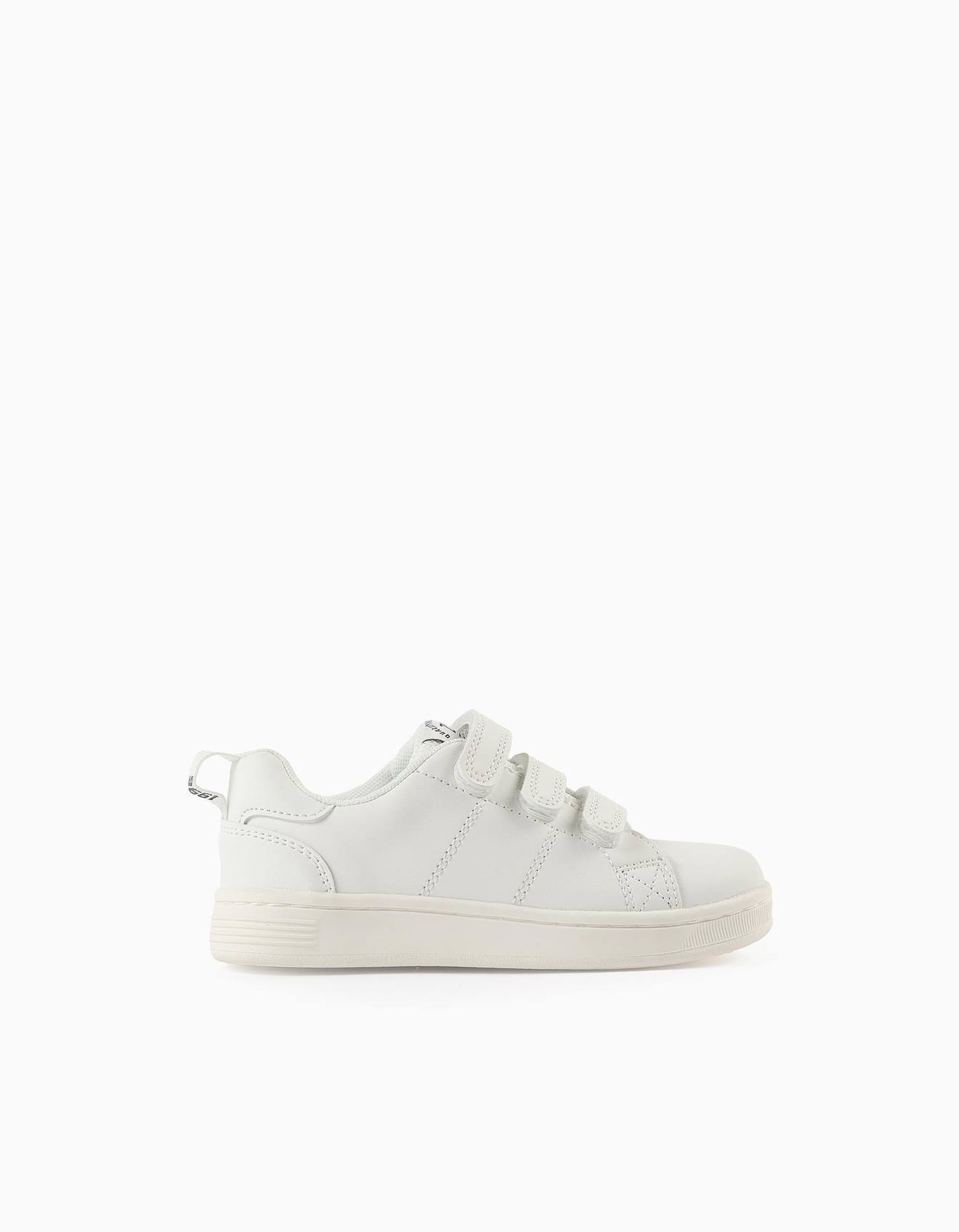 Baskets À Scratch Blanc