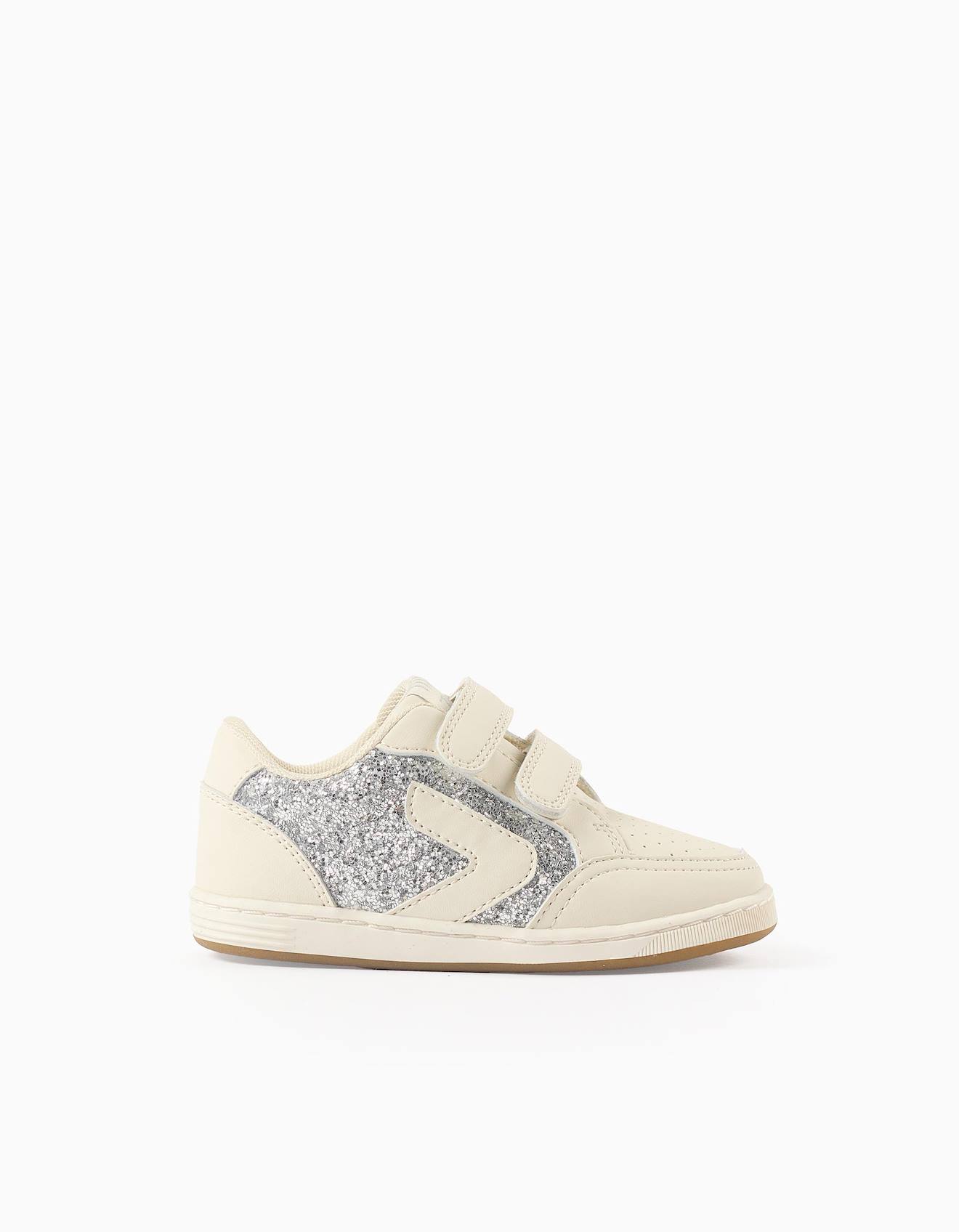 Baskets Avec Glitter Gris