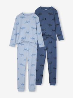 Lot de 2 pyjamas garçon requin  - vertbaudet enfant
