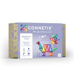 Jouet-Jeux d'imagination-Jeux de construction-Jeu de construction magnétique pastel mini-paquet, 32 pièces