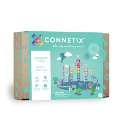 -Jeu de construction magnétique pastel paquet course de balle , 106 pièces