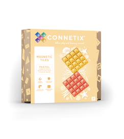 -Jeu de construction magnétique pastel paquet de plaques de base, 2 pièces