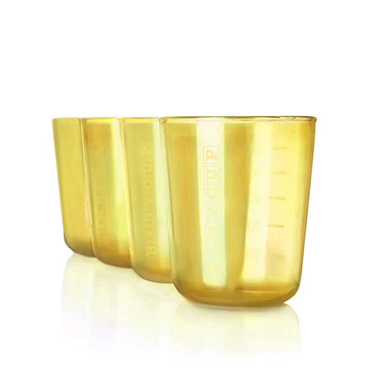 Lot De 4 Premières Tasses D'apprentissage Jaune (Babycup) - Couverture