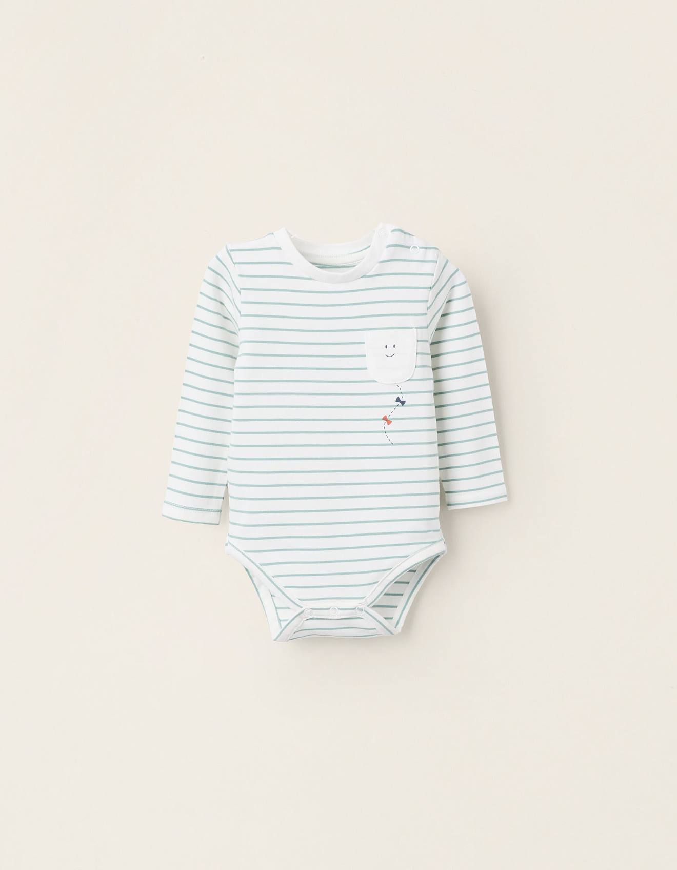 Body Avec Motif À Rayures Blanc