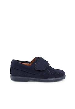 Chaussures-Mocassins en suède à scratch
