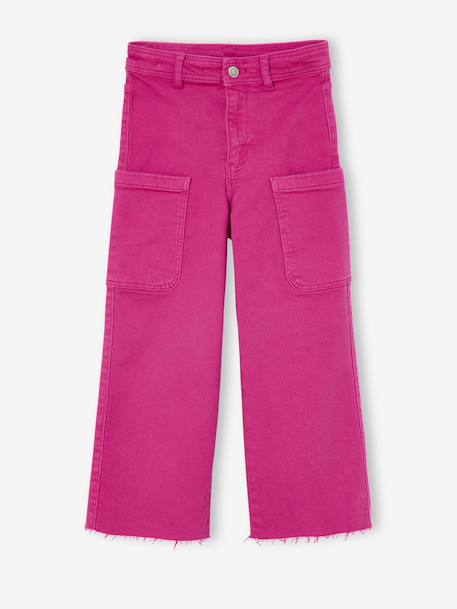 Fille-Pantalon cargo large fille