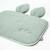 Oreiller plat lapin en gaze de coton jeanne Beige+Blanc+Blanc à pois or+Bleu+Camel+Écru+Gris clair+Terracotta+Vert de gris 48 - vertbaudet enfant 