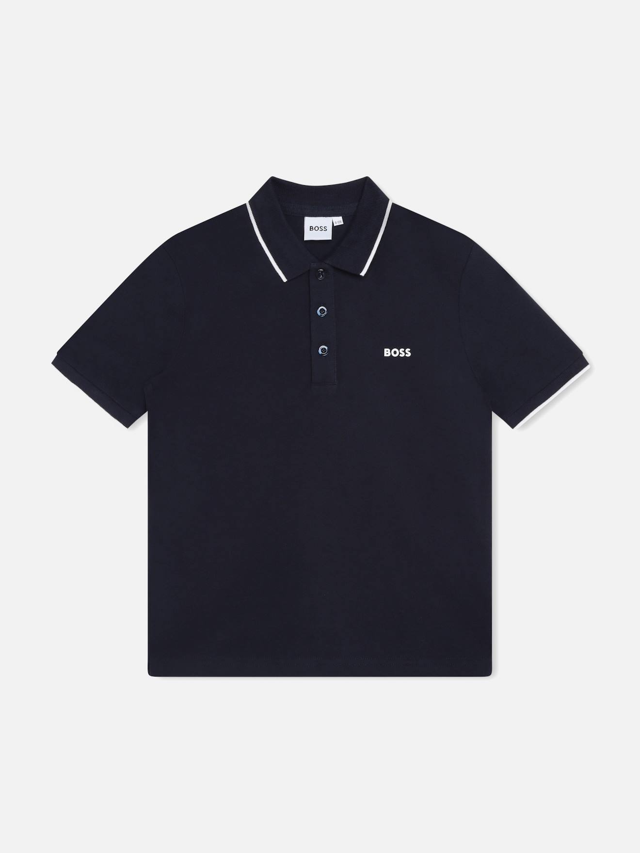 Polo Manches Courtes Bleu Foncé