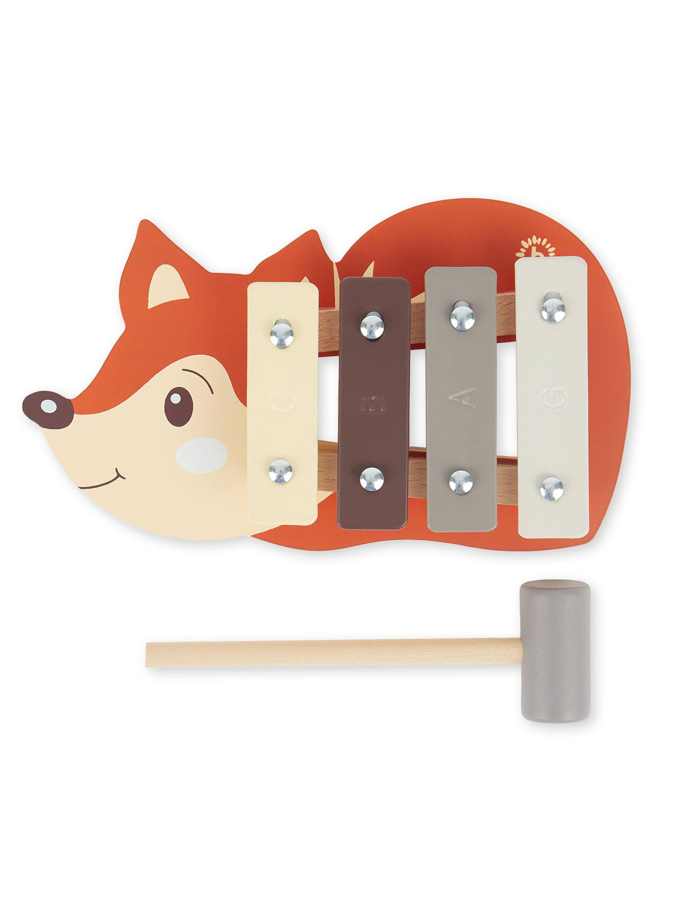 Xylophone Bois Fsc® En Forme De Renard Renard