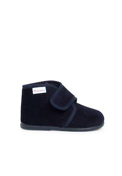 Chaussures-Chaussures bébé 17-26-Chaussons en velours côtelé à scratch