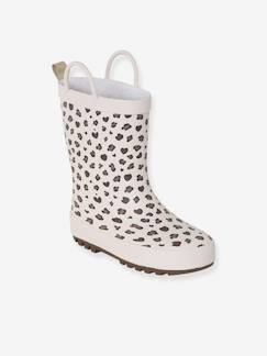 Chaussures-Bottes de pluie fille caoutchouc imprimé collection maternelle