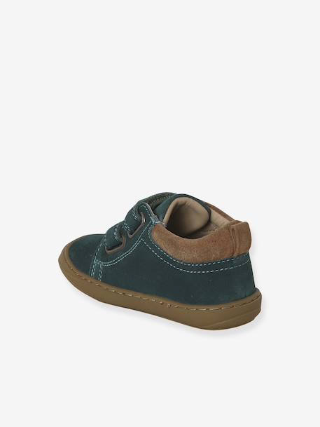 Chaussures premiers pas bébé velcro beige+bleu+bleu électrique+bleu jean+chocolat+lot beige+lot marron+lot vert+marron+ocre+vert+vert sauge 61 - vertbaudet enfant 