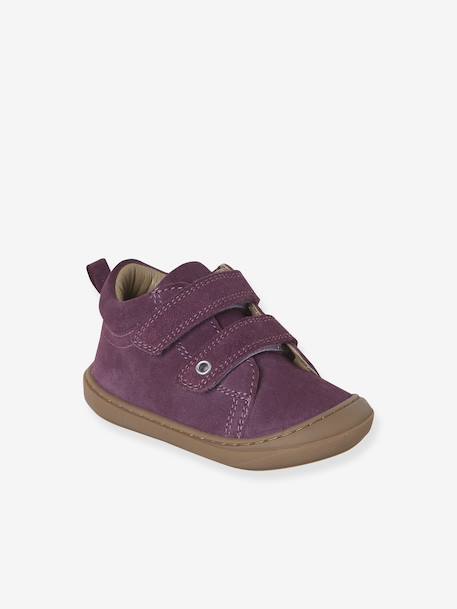 Chaussures premiers pas bébé scratch beige imprimé+bleu imprimé+bronze+jaune d'or+lot rose+mauve+or+rose+rose imprimé+rose poudré+turquoise+vert imprimé+vieux rose 31 - vertbaudet enfant 