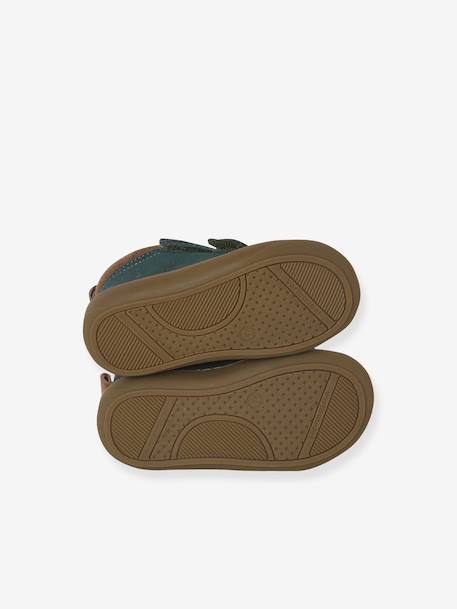 Chaussures premiers pas bébé velcro beige+bleu+bleu électrique+bleu jean+chocolat+lot beige+lot marron+lot vert+marron+ocre+vert+vert sauge 63 - vertbaudet enfant 