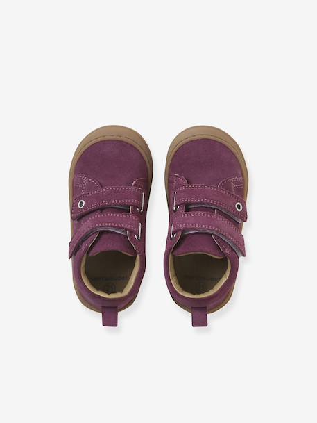 Chaussures premiers pas bébé scratch beige imprimé+bleu imprimé+bronze+jaune d'or+lot rose+mauve+or+rose+rose imprimé+rose poudré+turquoise+vert imprimé+vieux rose 34 - vertbaudet enfant 