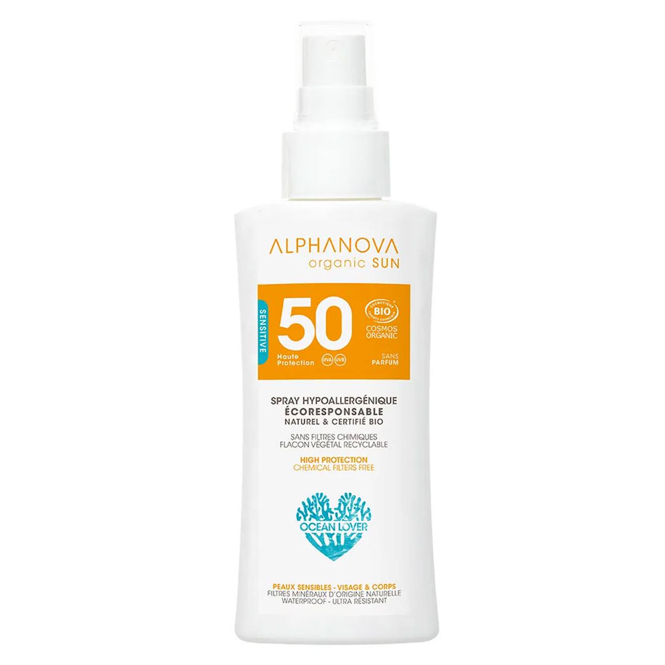 Spray Solaire Format Voyage Spf 50 Blanc
