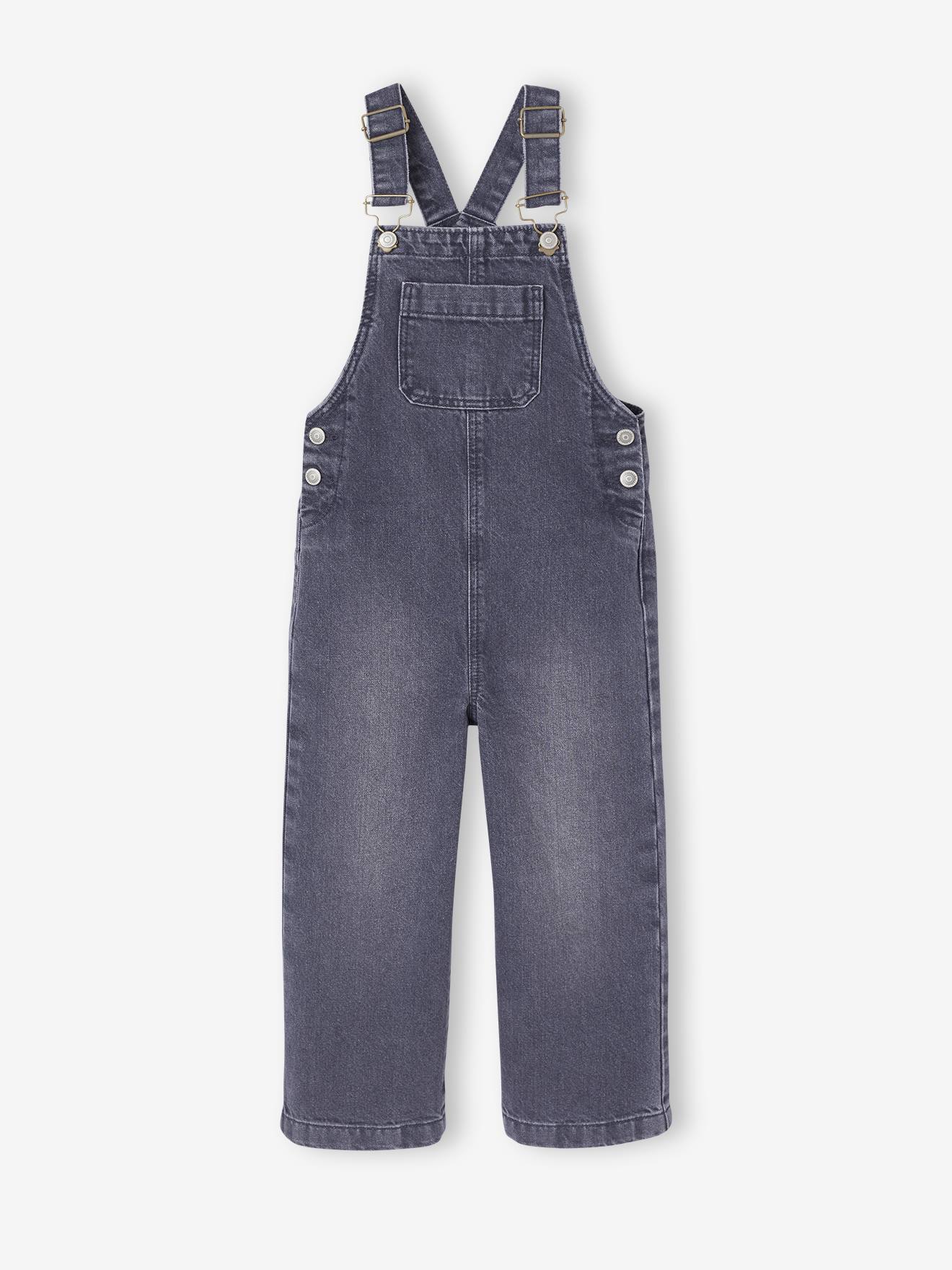 Salopette fille large en denim denim black 16 €