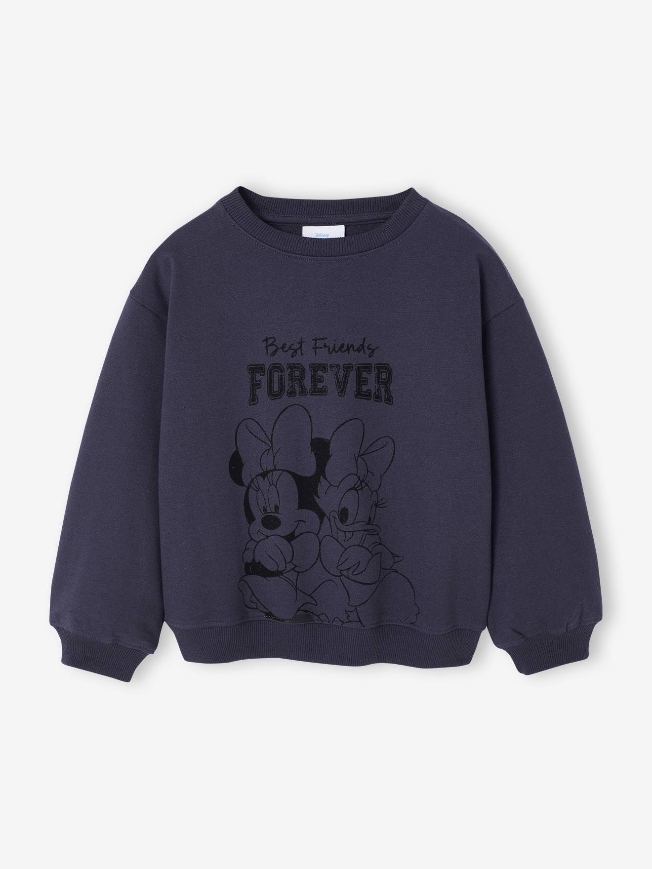 Sweat Disney Minnie & Daisy fille anthracite