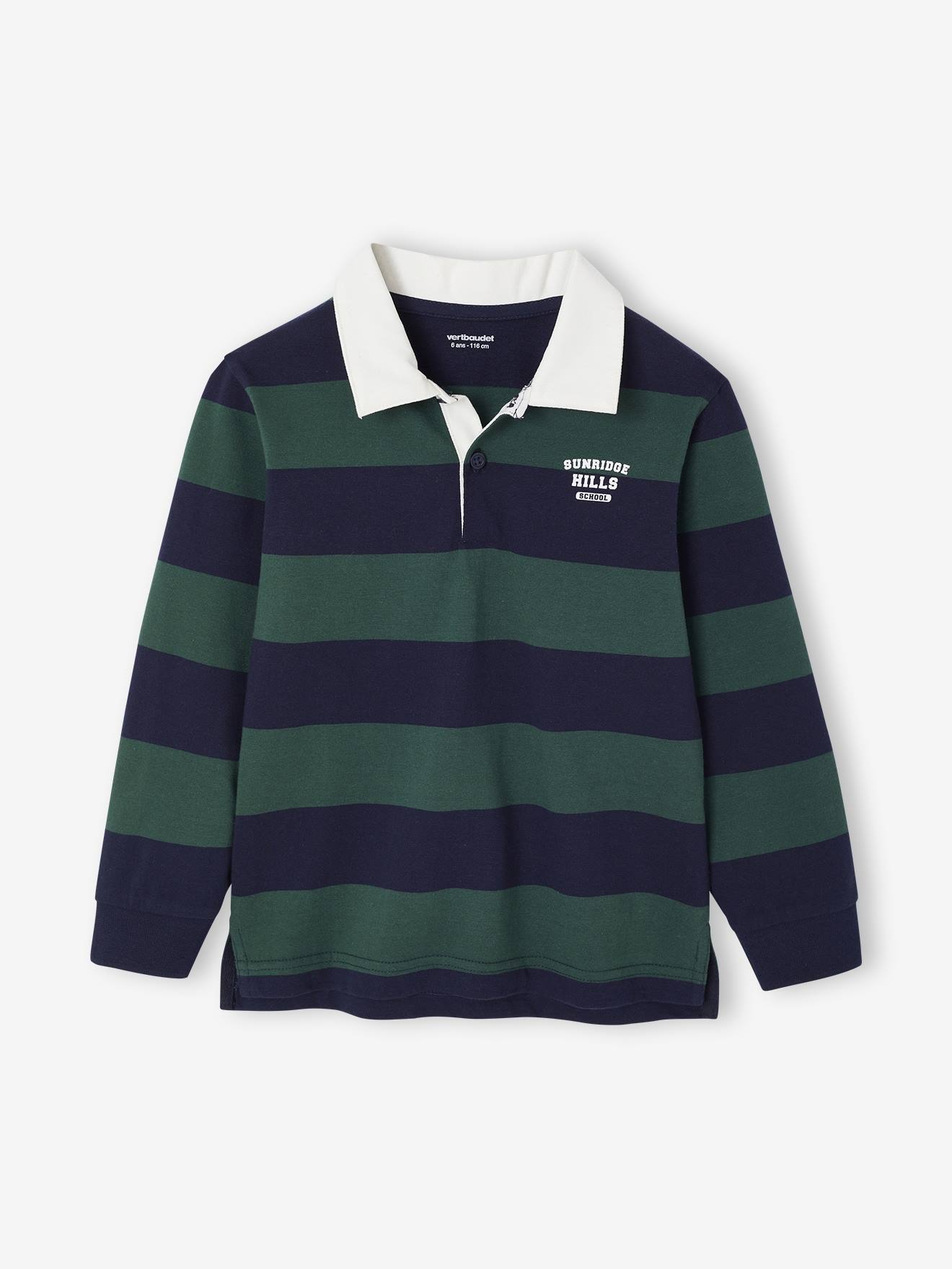 Polo ray garon vert 19 €
