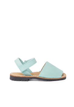 Chaussures-Sandales avarcas nubuck à scratch pour enfant