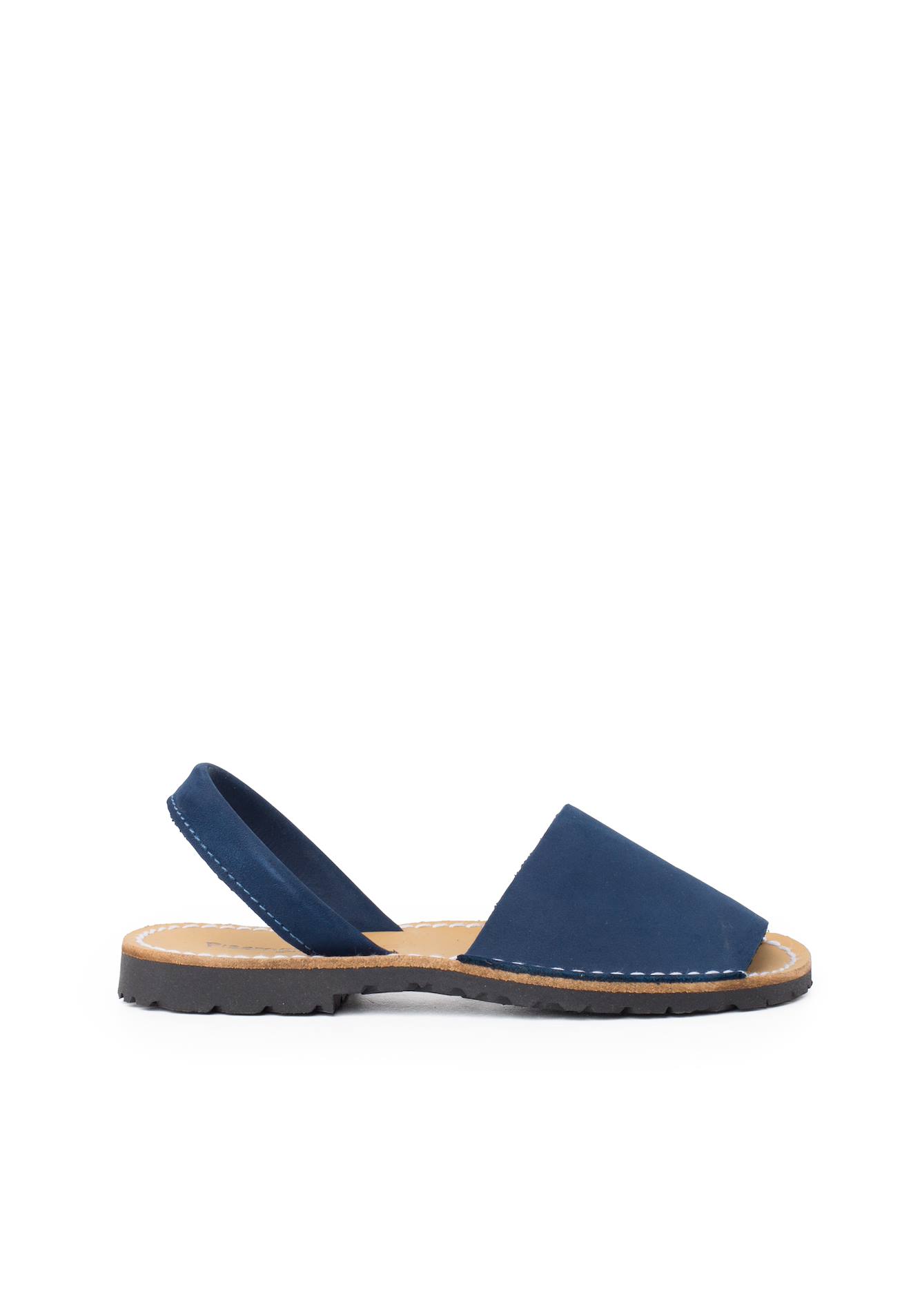 Sandales Avarcas Nubuck Bleu Denim
