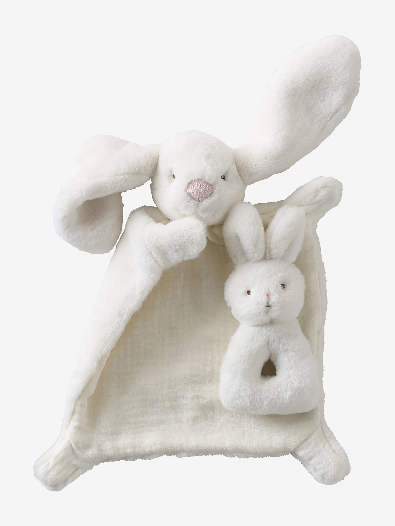 Hochet Lapin blanc (Vertbaudet) - Image 2