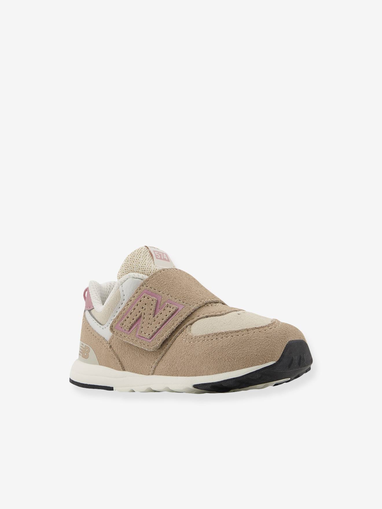 Baskets scratchées NW574QTC beige