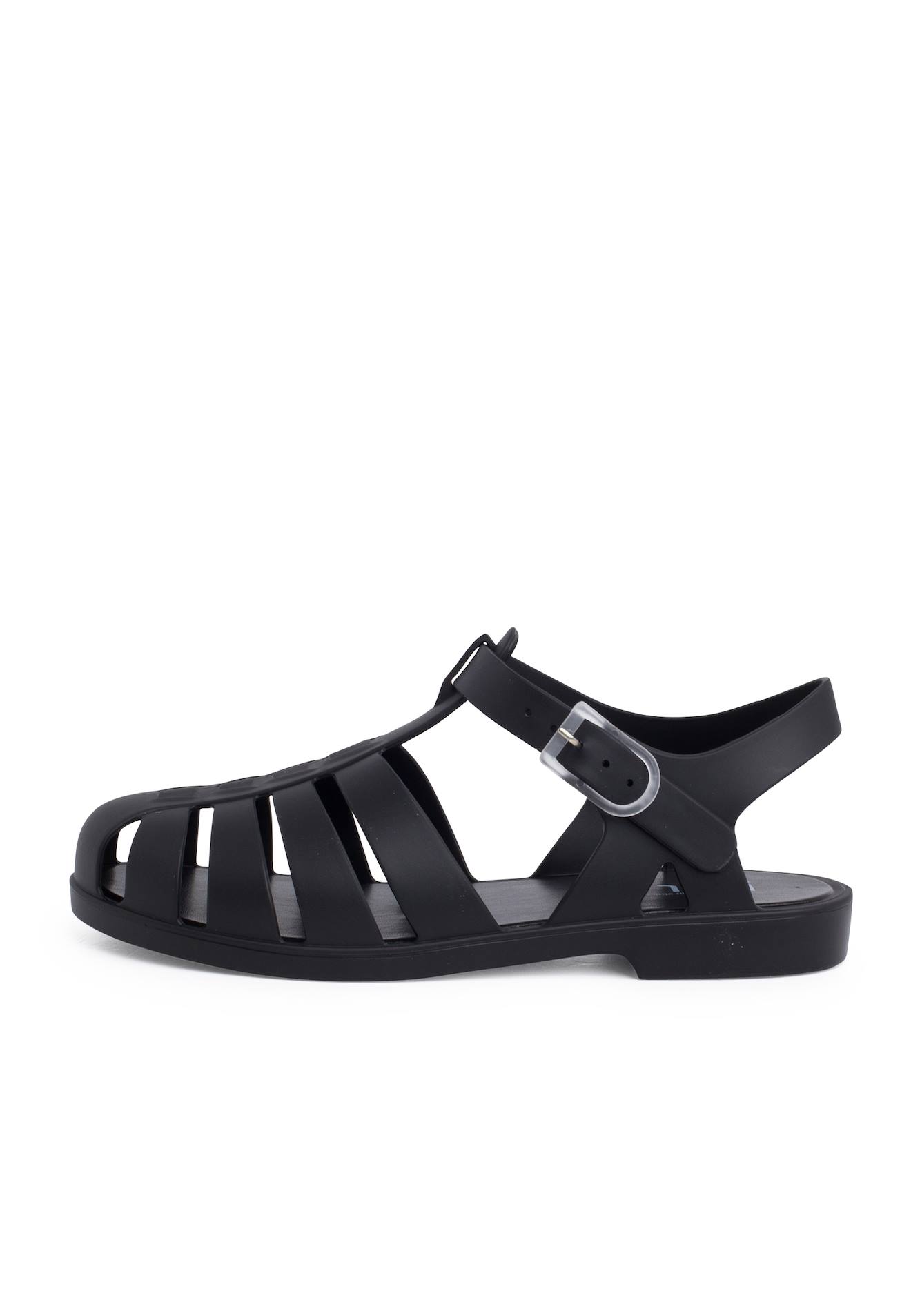 Sandales Plastique Mat Biarritz Noir