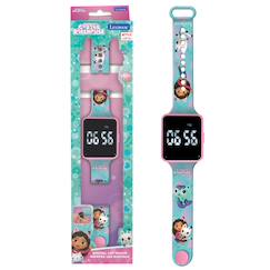 Jouet-Montre digitale led gabby et la maison magique