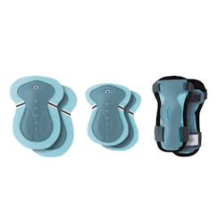 Jouet-Jeux de plein air-Sports de glisse et à roues-Casques, protections et autres accessoires-Set de protections enfant xxs (coudes, genoux, poignets)