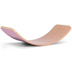 Jouet-Planche d'équilibre wobbel original rose
