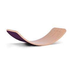 Jouet-Planche d'équilibre wobbel original aubergine