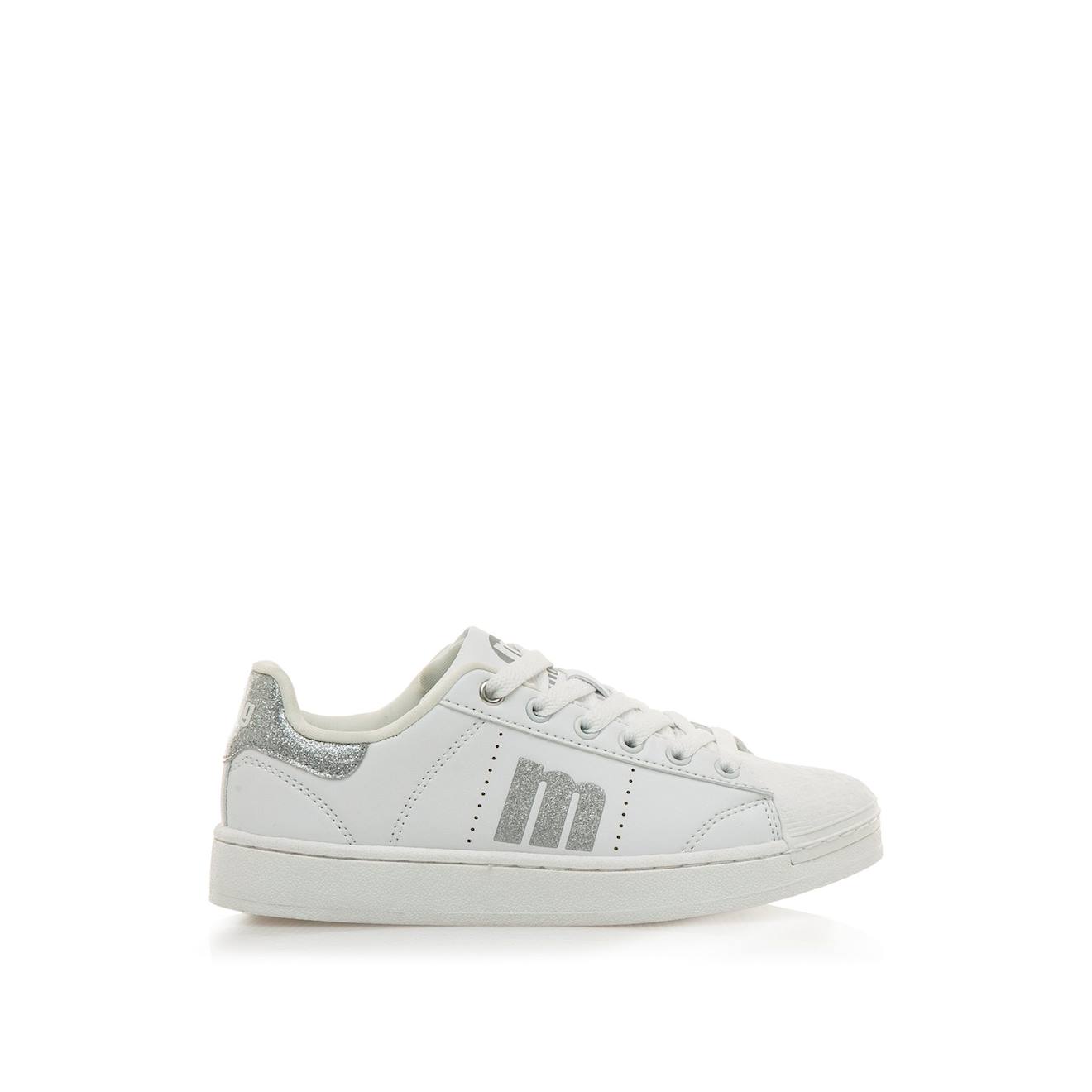 Sneakers Filles Synthétique Lacets White