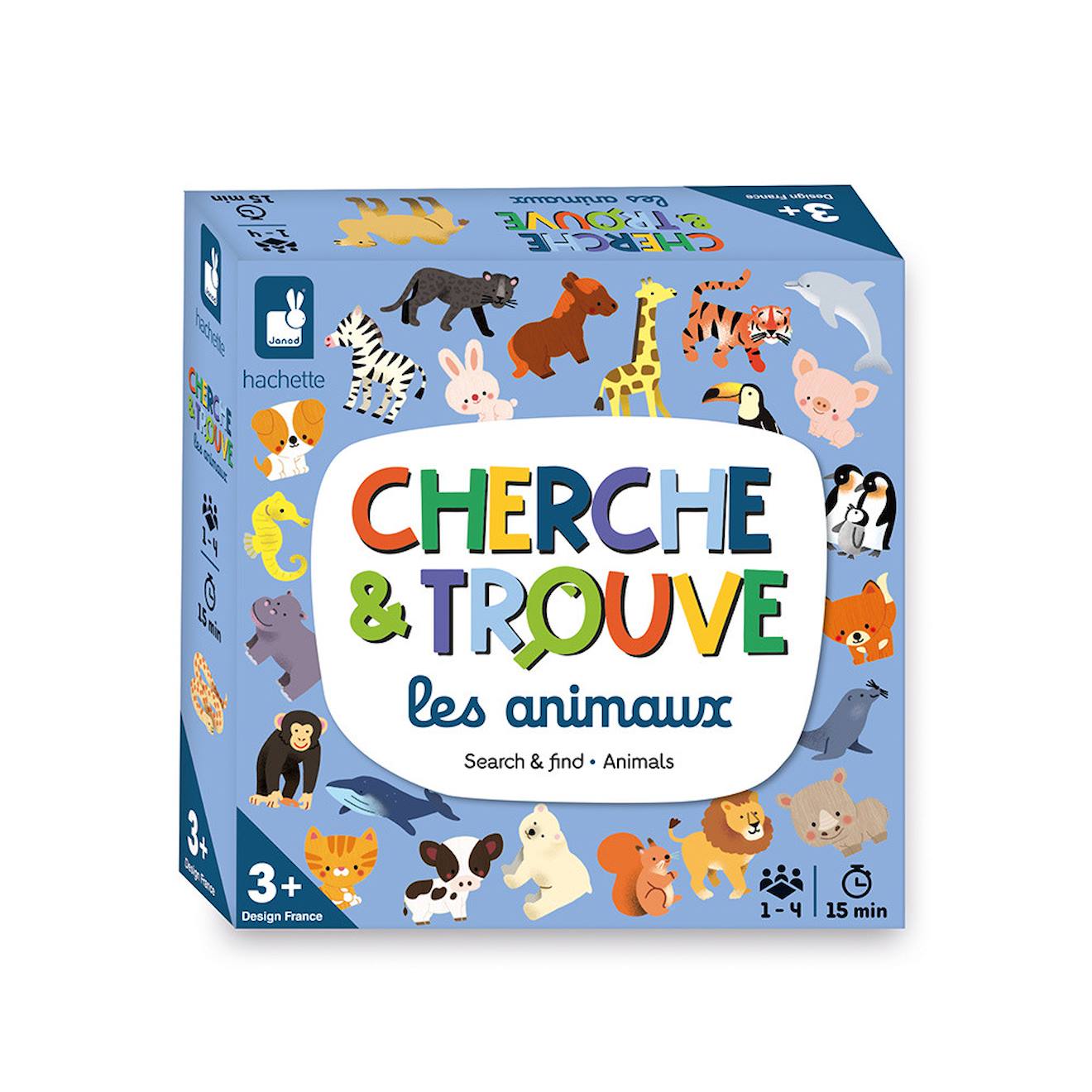 Mon Premier Cherche Et Trouve - Animaux Bleu