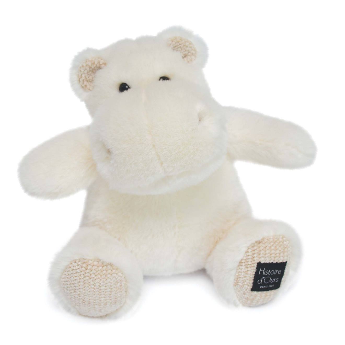 Peluche Hippo Hip Chic Créme 25 Cm Beige