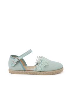 Chaussures-Espadrilles dentelle cérémonie