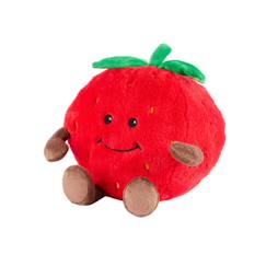 Jouet-Premier âge-Peluches-Peluche bouillotte fraise