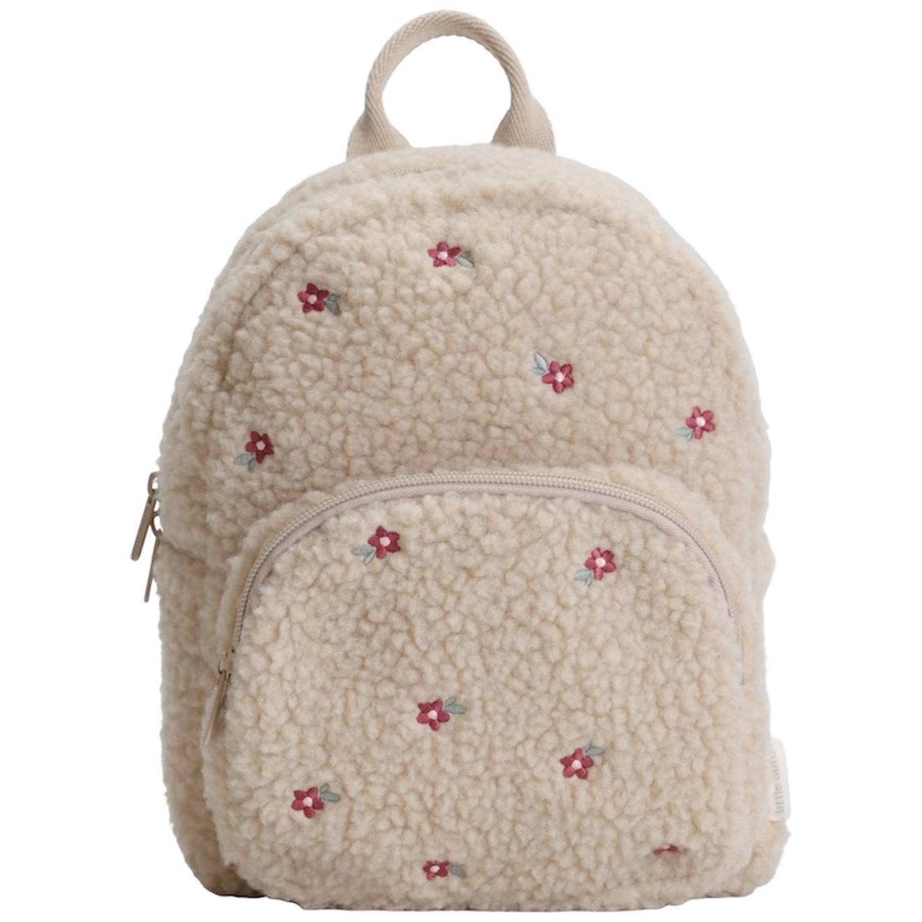 Sac À Dos Bébé Teddy Fairy Garden (22,5x29 Cm) Beige