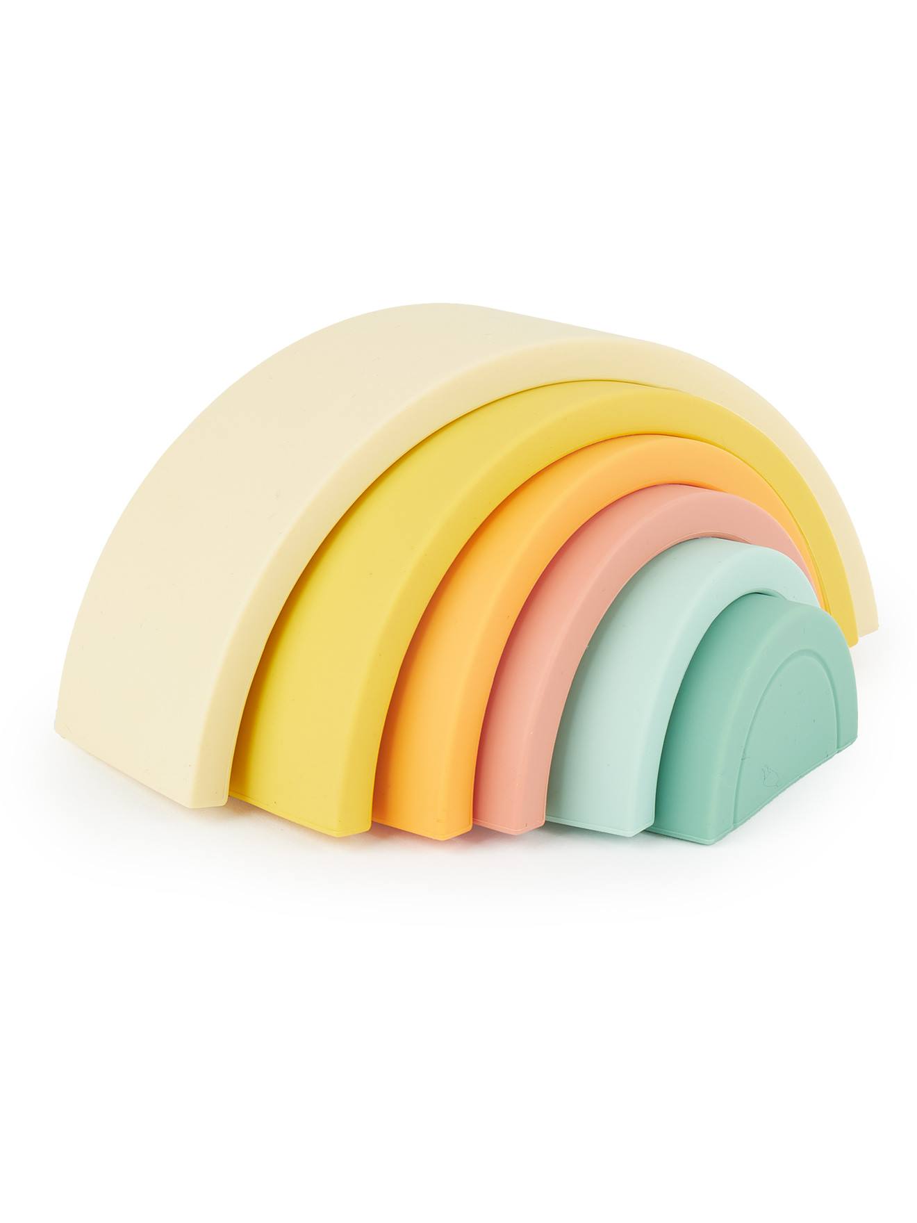Arc-en-ciel En Silicone - Jeu D’empilage Tropical Vibes