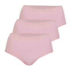Vêtements de grossesse-Lingerie-Culotte, shorty-Lot de 3 culottes menstruelles taille haute femme