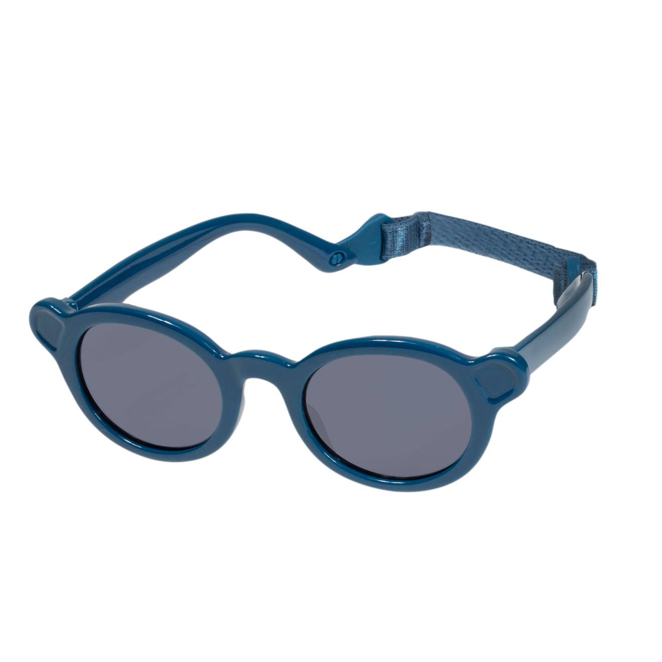 Lunettes De Soleil2-3 Ans, Attache Tête, Verres Catégorie 3 Bleu
