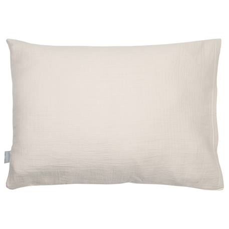 Taie d'oreiller unie en coton nid d'abeille Beige+Bleu+Écru+Rose+Vert 3 - vertbaudet enfant 