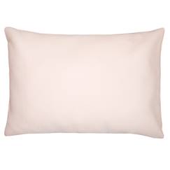 Linge de maison et décoration-Taie d'oreiller unie en coton nid d'abeille