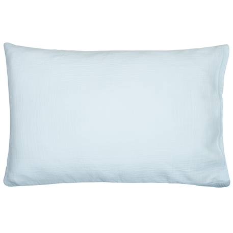 Taie d'oreiller unie en coton nid d'abeille Beige+Bleu+Écru+Rose+Vert 6 - vertbaudet enfant 