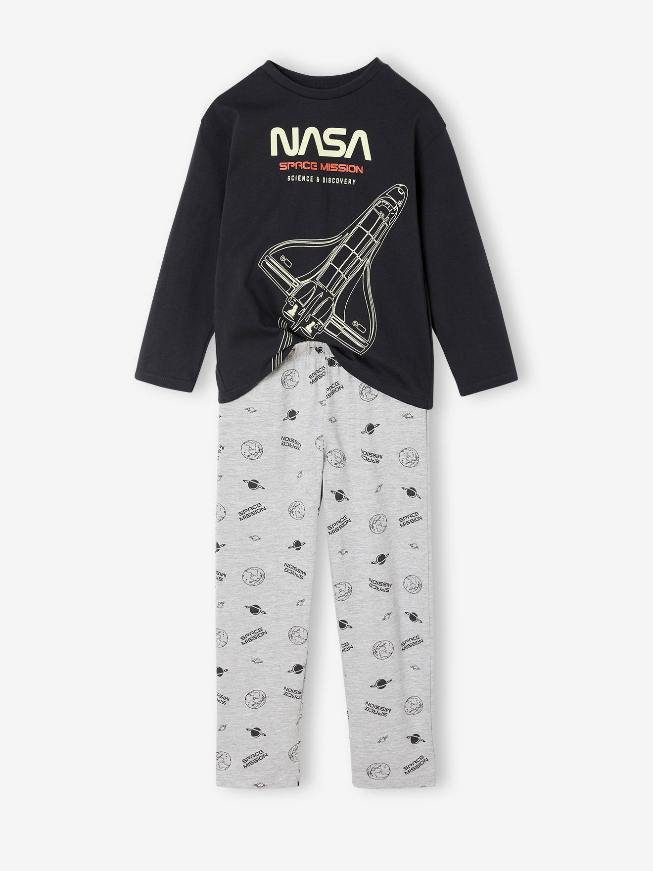 Pyjama bicolore garçon bleu nuit