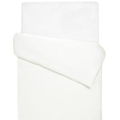 Linge de maison et décoration-Housse de couette réversible gaze de coton & nid d'abeille