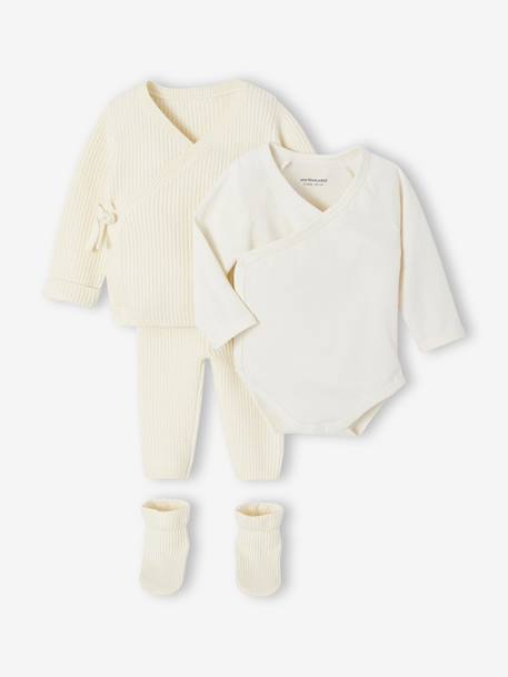Ensemble Bébé Sweat Pantalon Doudou VERTBAUDET Coffret Bébé Sweat-Shirt Pantalon Doudou Vêtement Bébé Doux Message Brodé